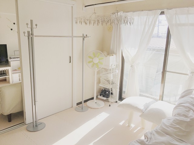 室内干しについて White Room 室内干しについて White Room