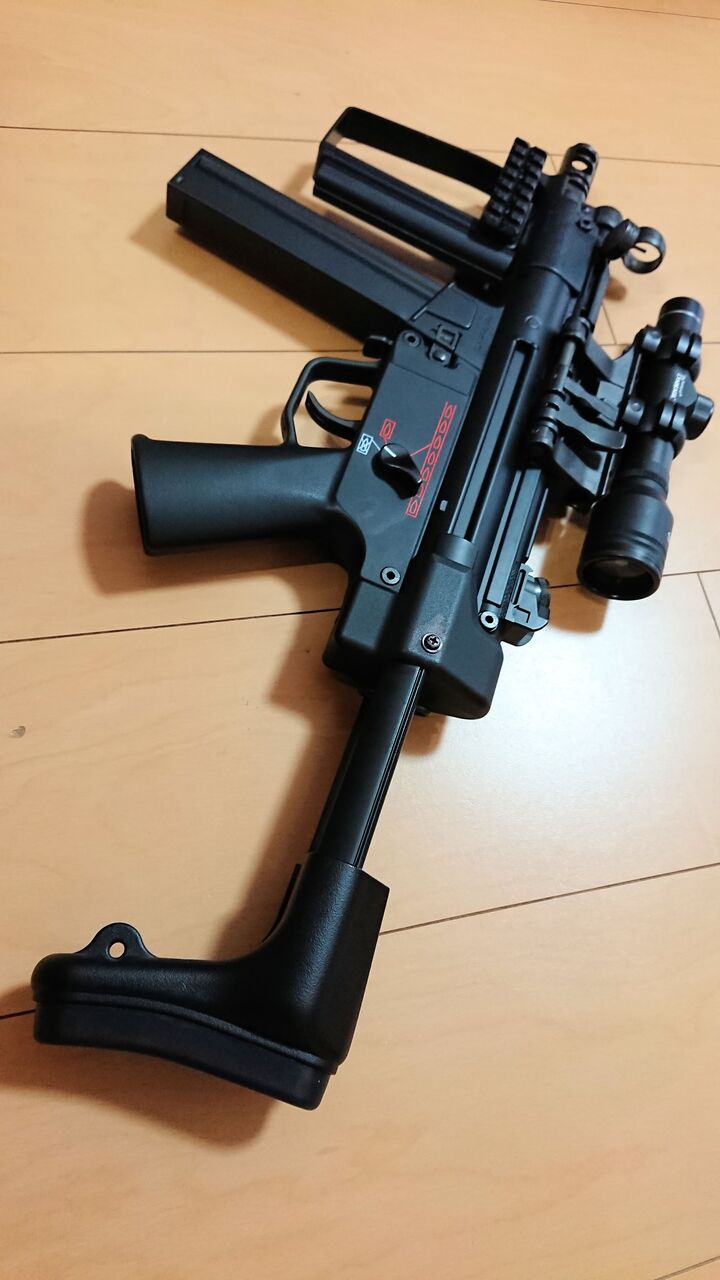 マルイ電動MP5K HCカスタムストックミリタリー - トイガン