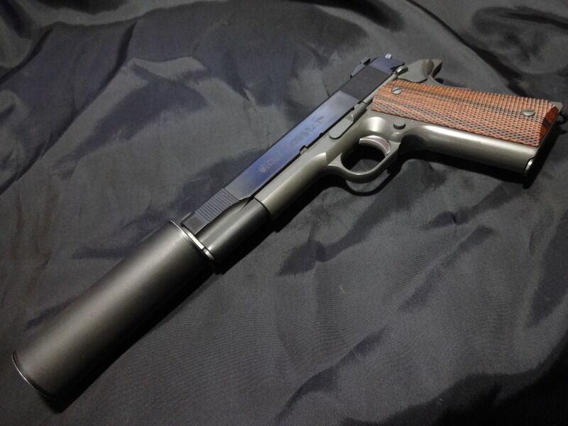 WA M1991A1 に マルイ製スライドストップ移植 : スネークのblog