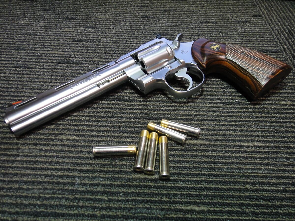 コクサイ ガスガン コルト パイソン リアルカートカスタム : スネーク