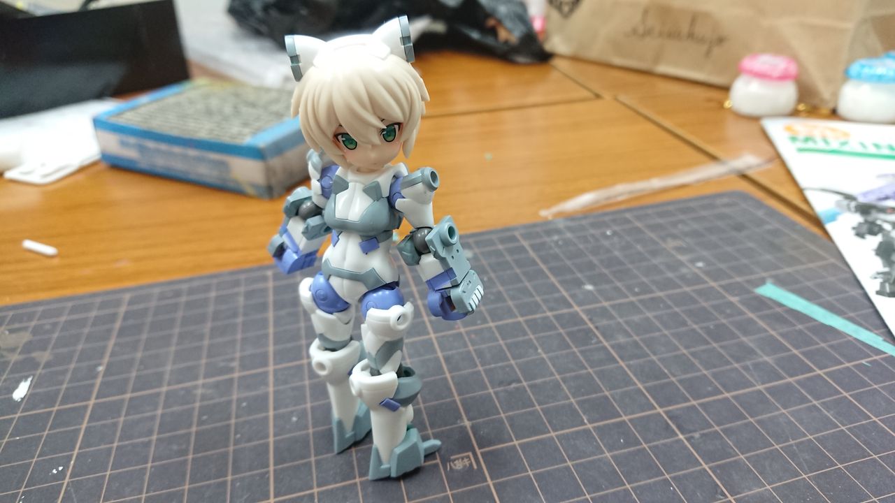 フレームアームズ ガール シルフィー ストライカー 製作記 1 ひかきのの雑記