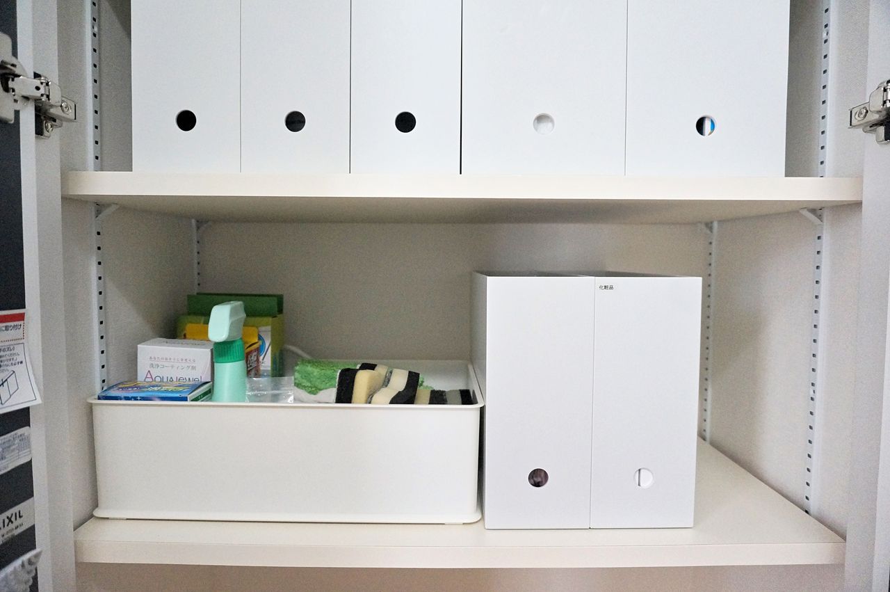 無印良品 ウエスの収納 ここちよい空間と