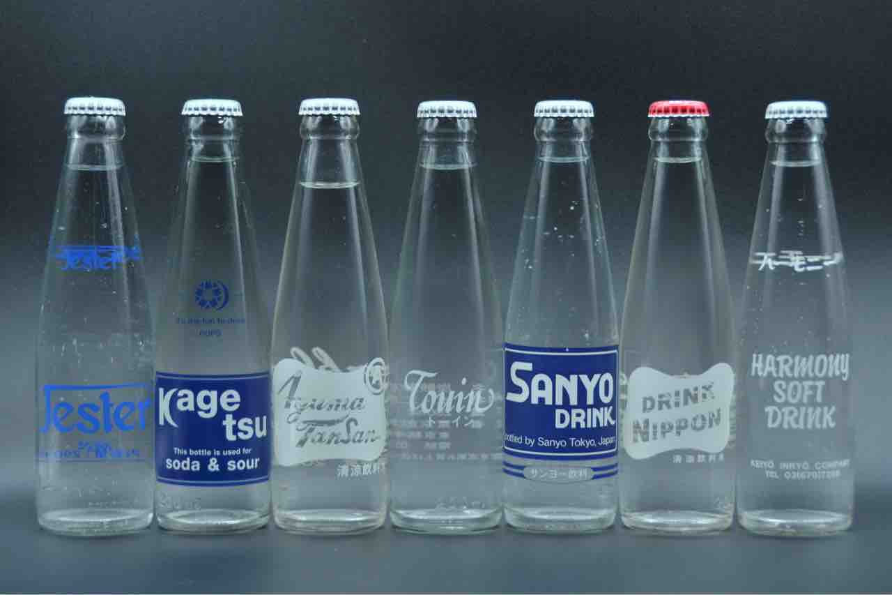 業務用炭酸水 その1 懐かし瓶ジュースの写真館
