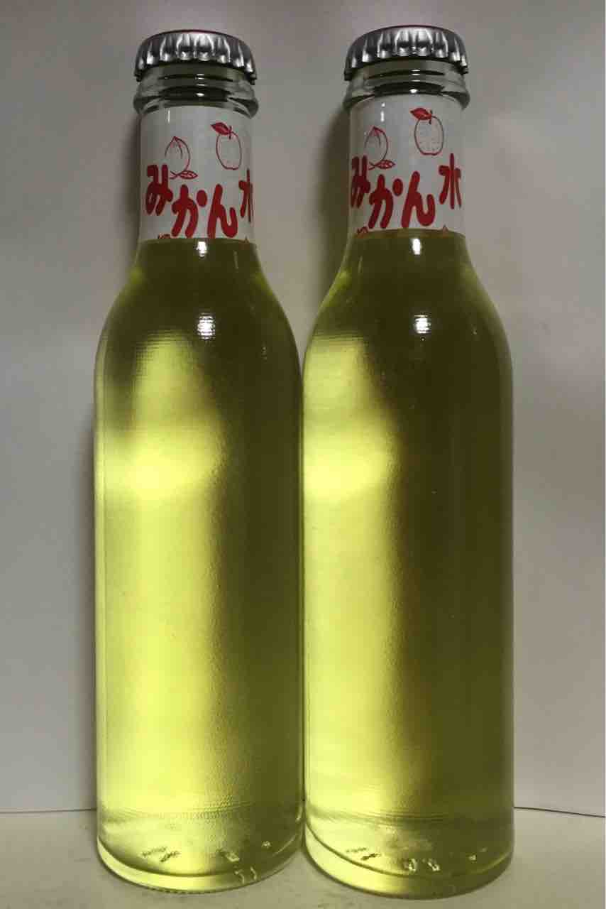 みかん水 (改訂版) 河内食品(2019年10月末に廃業により終売) : レトロ