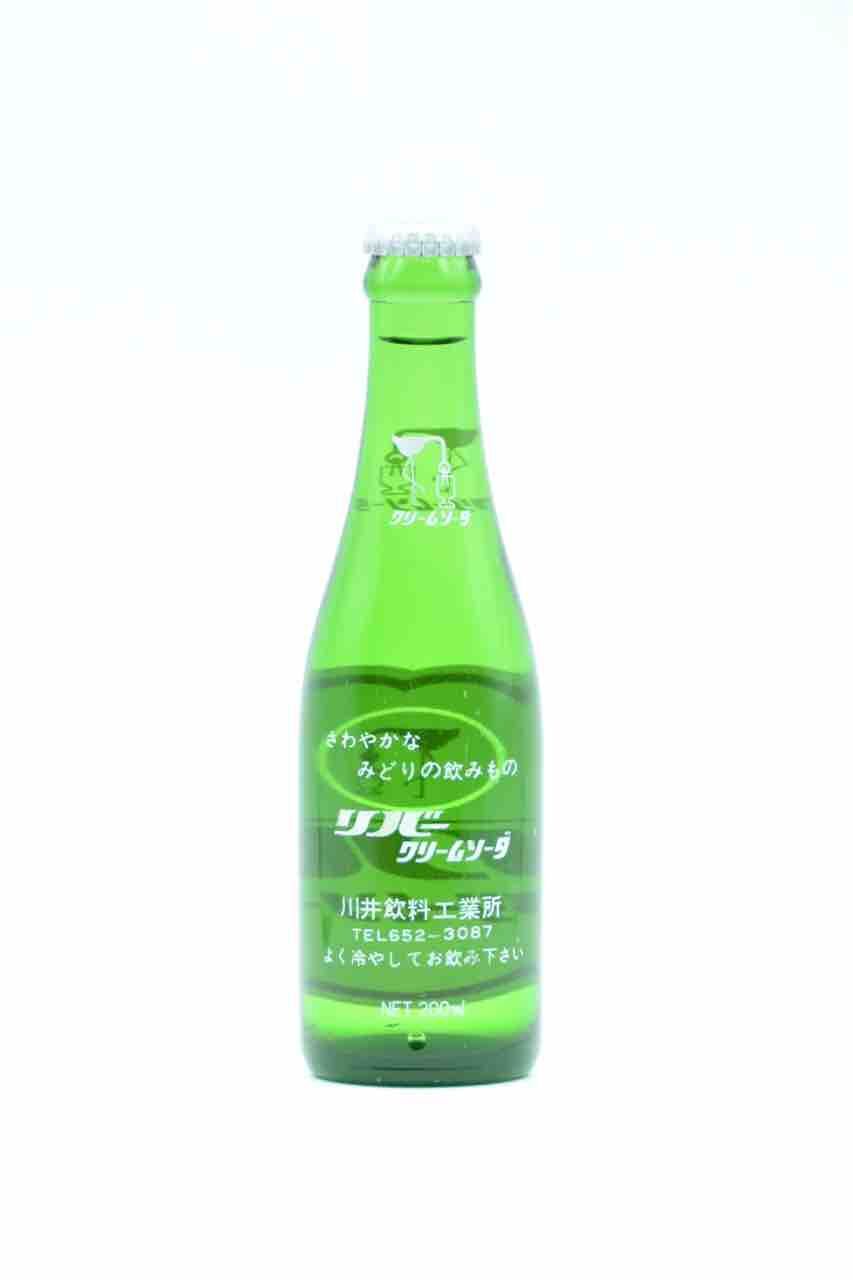 リバー クリームソーダ 川井飲料工業所 廃業により終売 懐かし瓶ジュースの写真館