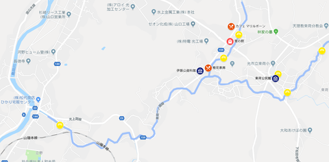 ホタル出没マップ