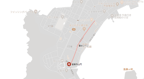 普賢まつりマップ