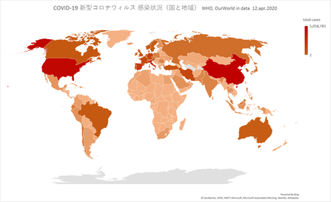 各国罹患状況412