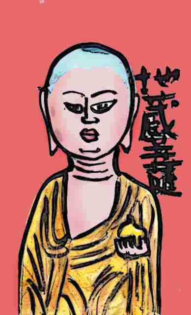 似顔絵 渡辺直美 アアト日曜画家 似顔絵 渡辺直美 アアト日曜画家