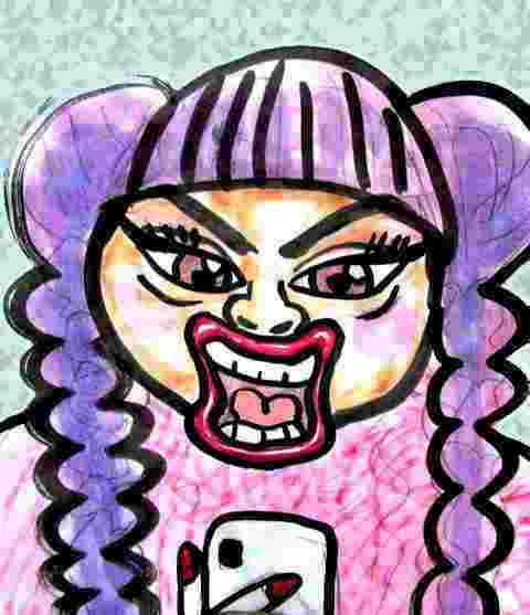 渡辺直美 アアト日曜画家 渡辺直美 アアト日曜画家