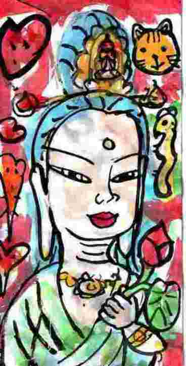 注目の福袋！ 似顔絵・森昌子 アアト日曜画家 : その他