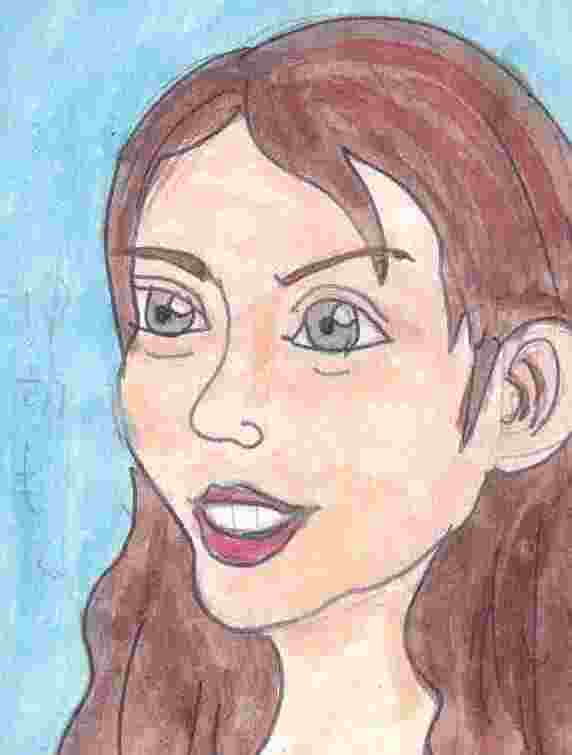 似顔絵 押切 もえ 今日の迷画 ジョルジュ ルオー アアト日曜画家