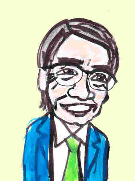 似顔絵 生瀬勝久 アアト日曜画家