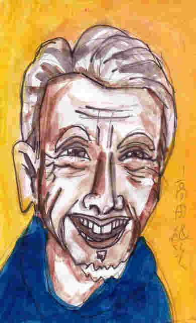 似顔絵 高田純次 たかだじゅんじ アアト日曜画家 似顔絵 高田純次 たかだじゅんじ アアト日曜画家