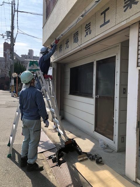 見守る先輩