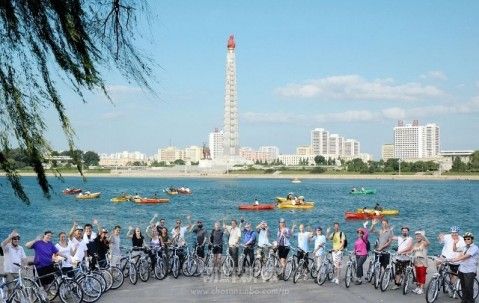 サイクリング 朝鮮