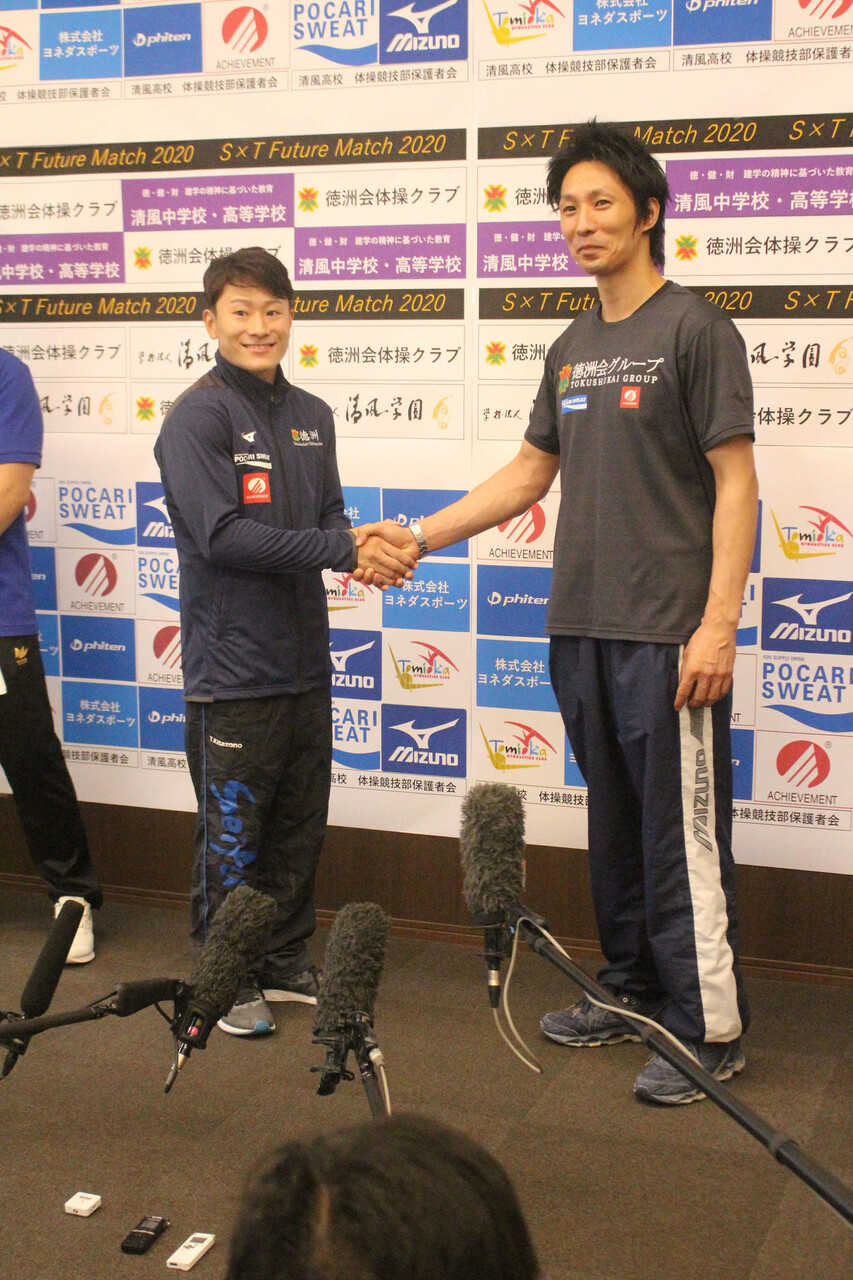 選手記事まとめ 8 8 北園丈琉選手 徳洲会所属 発表会見 公開練習 強くなるのに最高の環境 ヒカル こころのブログ 内村航平history