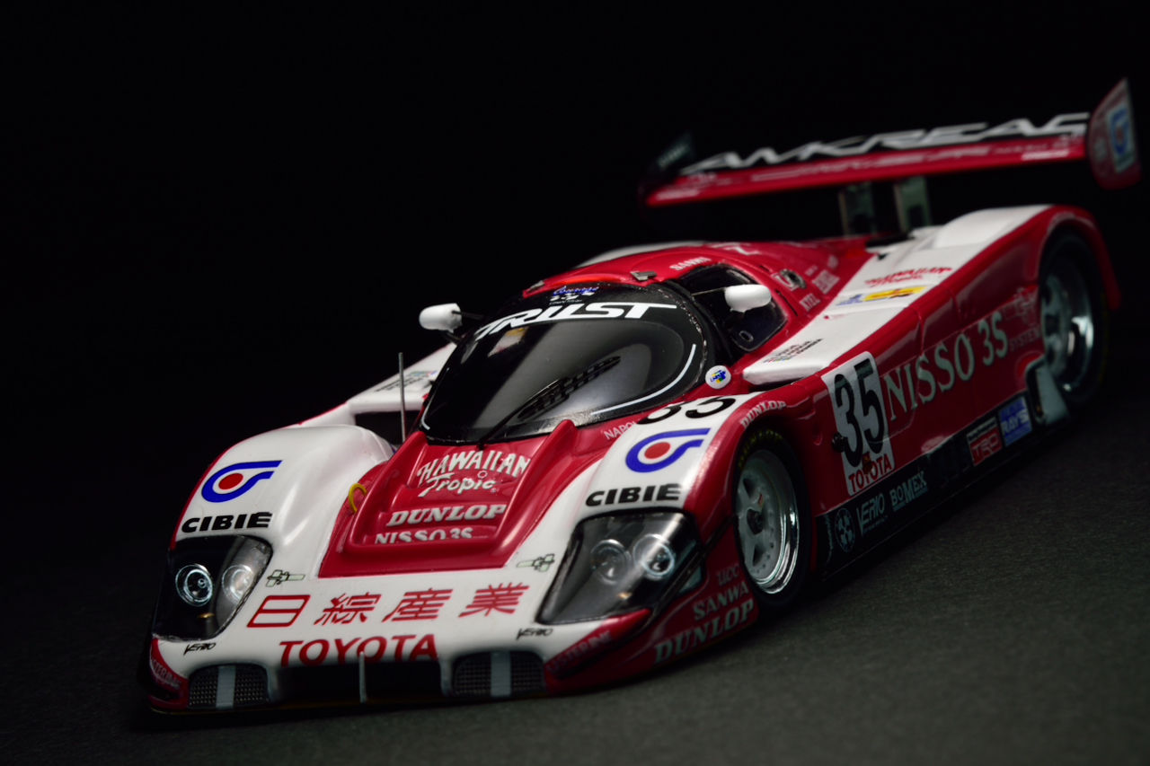 SPARK 1/43 TOYOTA 92C-V 1992 Le Mans : POKER FACE 4 ReLoad