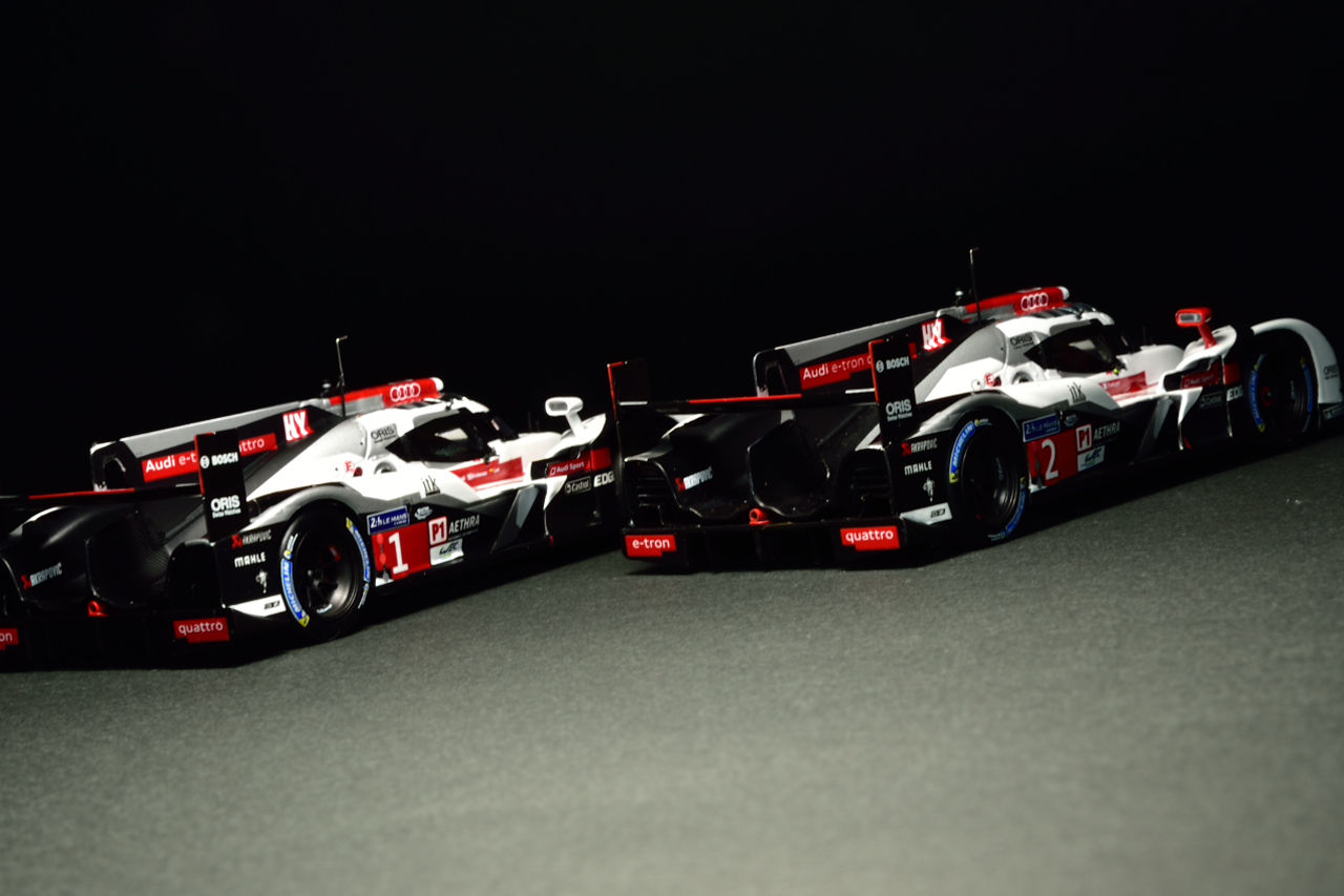 Spark 1/43 Audi R18 e-tron quattro LM 2014 : POKER FACE 4 ReLoad