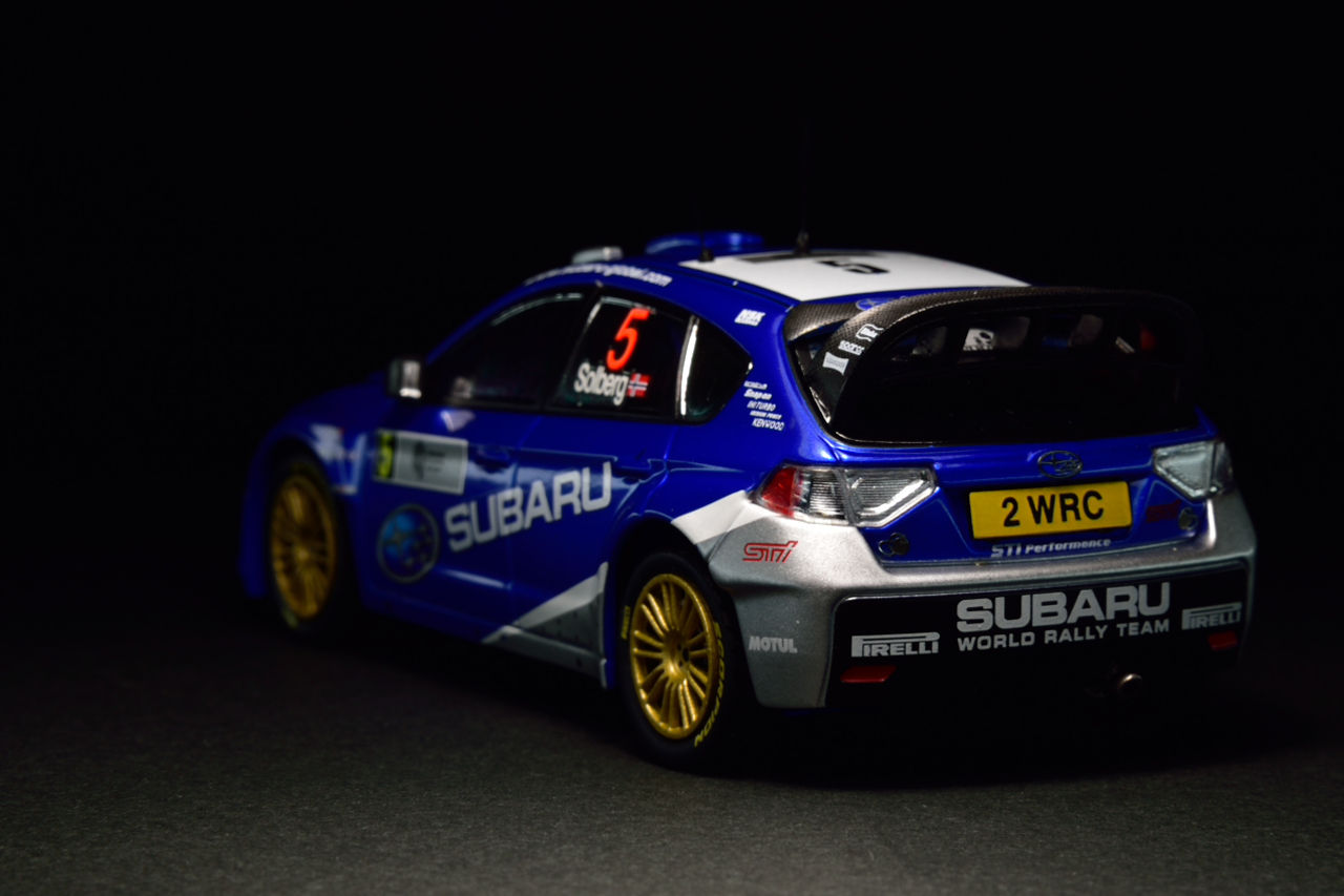 IXO 1/43 SUBARU IMPREZA WRC 2008 ② : POKER FACE 4 ReLoad