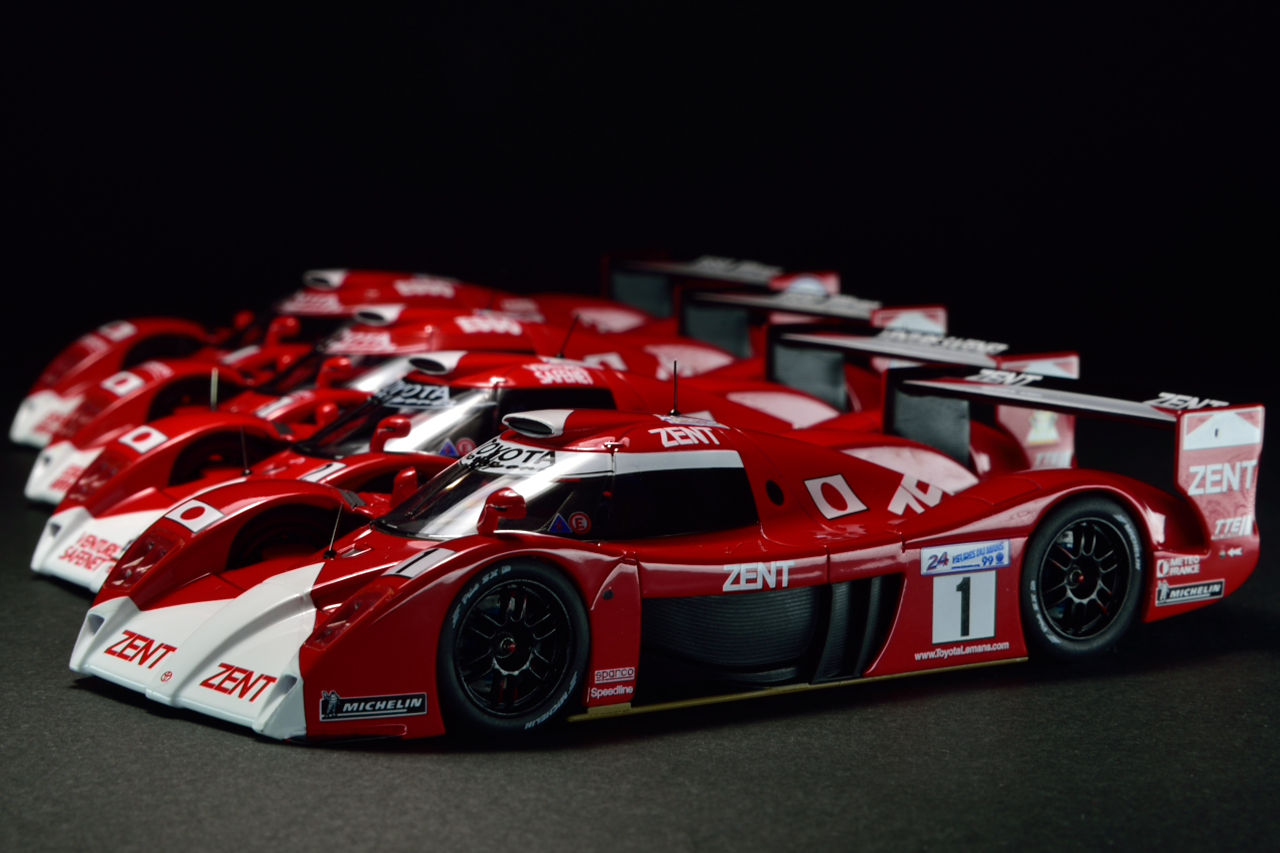 hpiトヨタGT-OneTS020 1/43 4台セット 1998 LeMans 1/43 HPI Toyota GT-One TS020 Le Mans #1 - YouTube