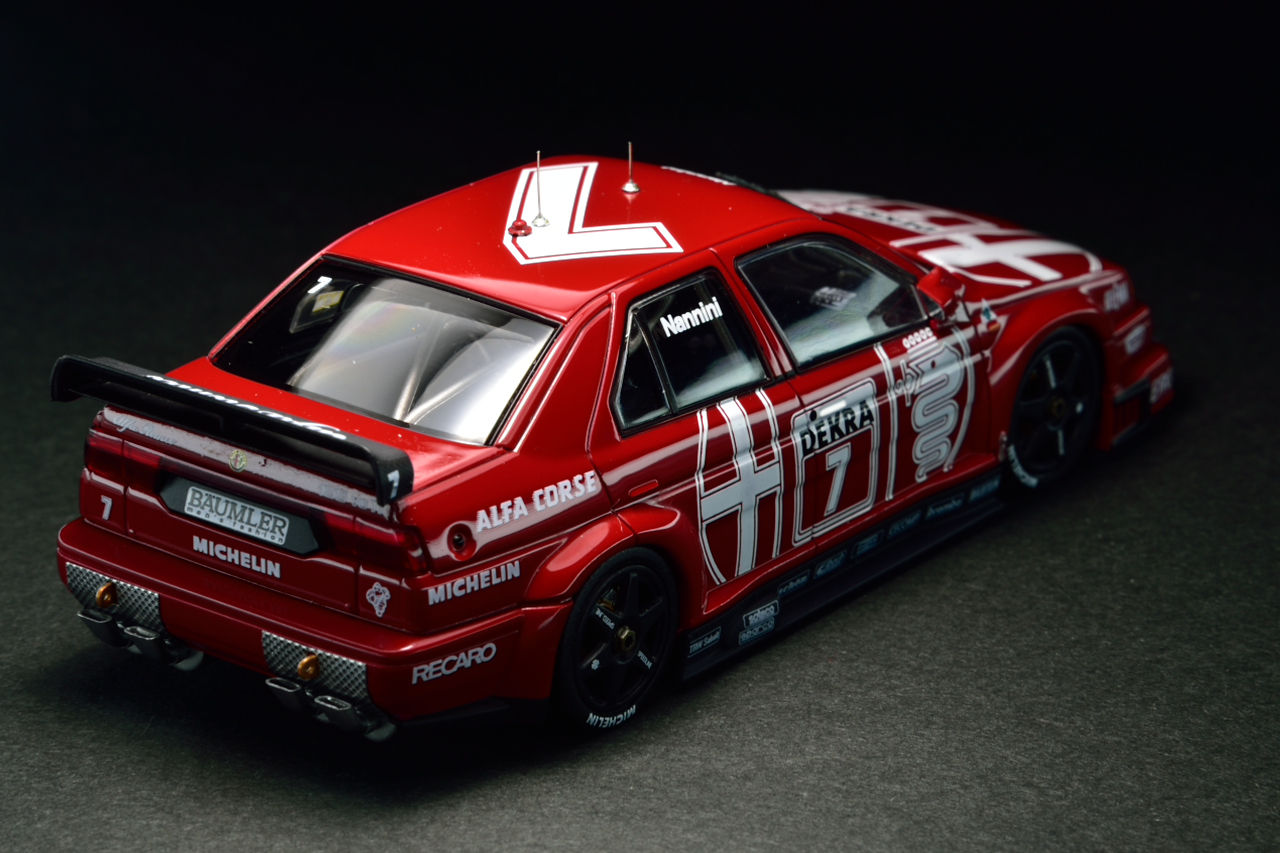 1/43 hpi-racing アルファロメオ 155V6 TI ♯7 DTM 1/43 hpi-racing アルファロメオ 155V6 TI ♯7 DTM - メルカリ