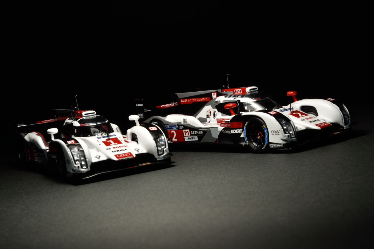 Spark 1/43 Audi R18 e-tron quattro LM 2014 : POKER FACE 4 ReLoad