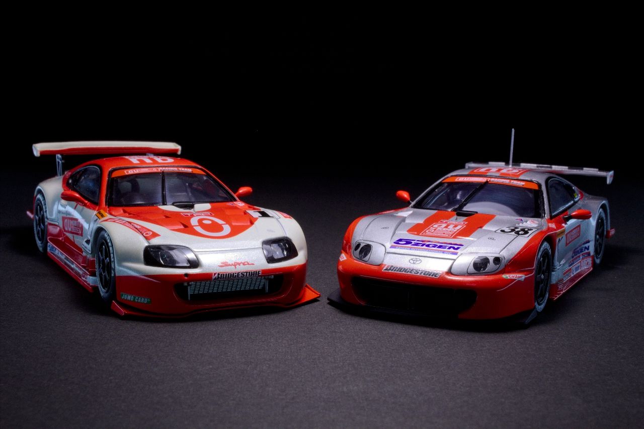 EBBRO P4 Toyota Supra #1 au Cerumo JGTC GT500 2002 Resin