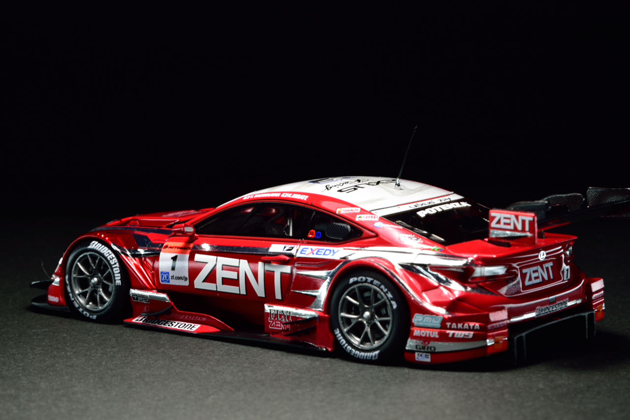 EBBRO 1/43 ZENT CERUMO RC-F 2014 : POKER FACE 4 ReLoad