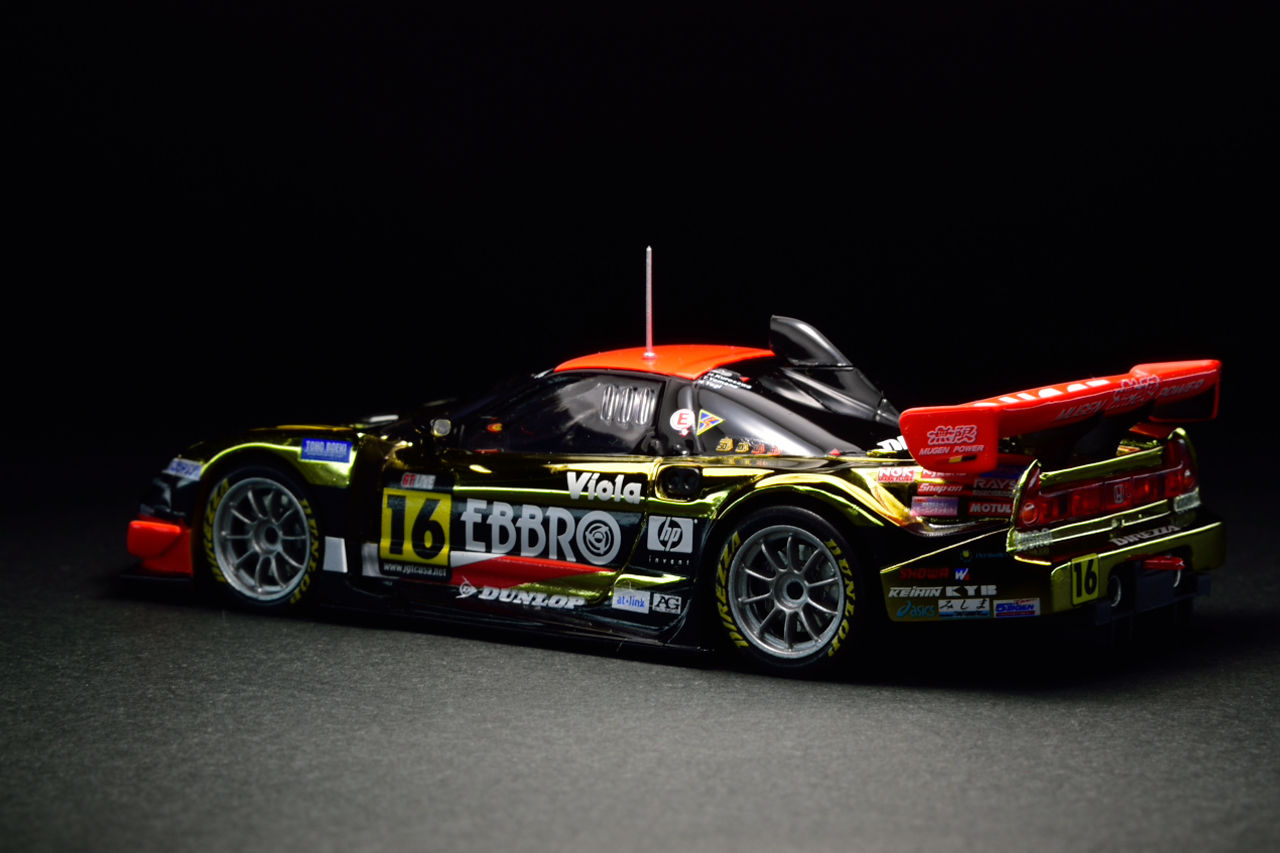 EBBRO 1/43 EBBRO M-TEC NSX GT300 2004 : POKER FACE 4 ReLoad