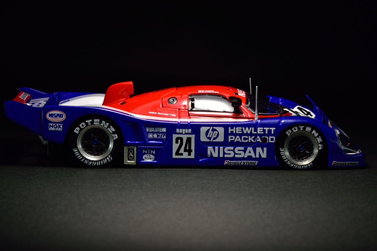 EBBRO YHP NISSAN R92CP 1992 ミニカー Amazon.co.jp: 1/43 エブロ ニッサン YHP R92 CP No24 : ホビー