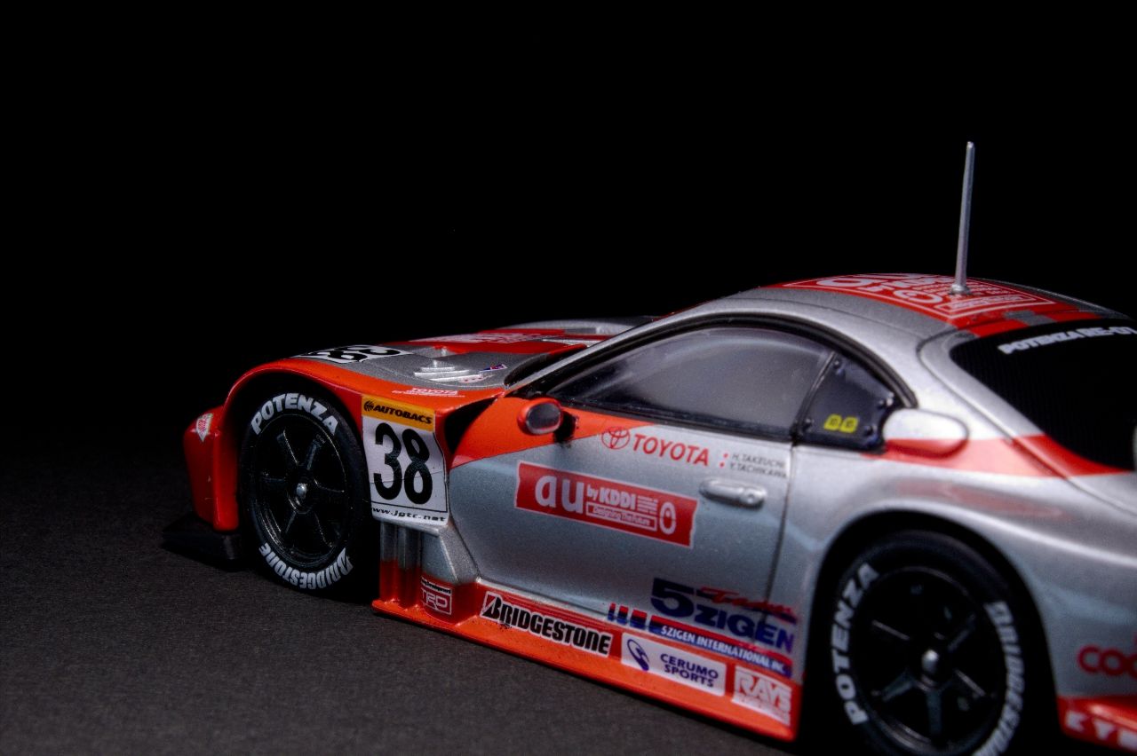 EBBRO 1/43 au CERUMO Supra 2002 JGTC ② : POKER FACE 4 ReLoad