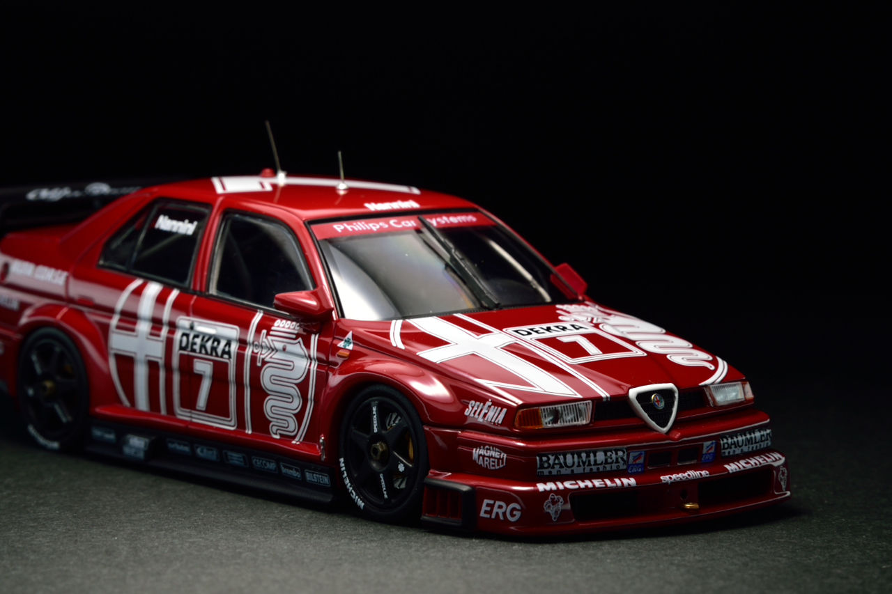 HPI 1/43 Alfa Romeo 155 V6 Ti #7 DTM 1993 : POKER FACE 4 ReLoad