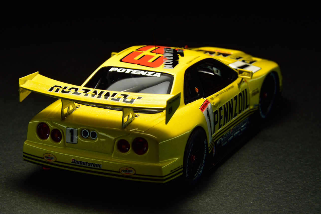 EBBRO 1/43 PENNZOIL nismo GT-R 99 : POKER FACE 4 ReLoad