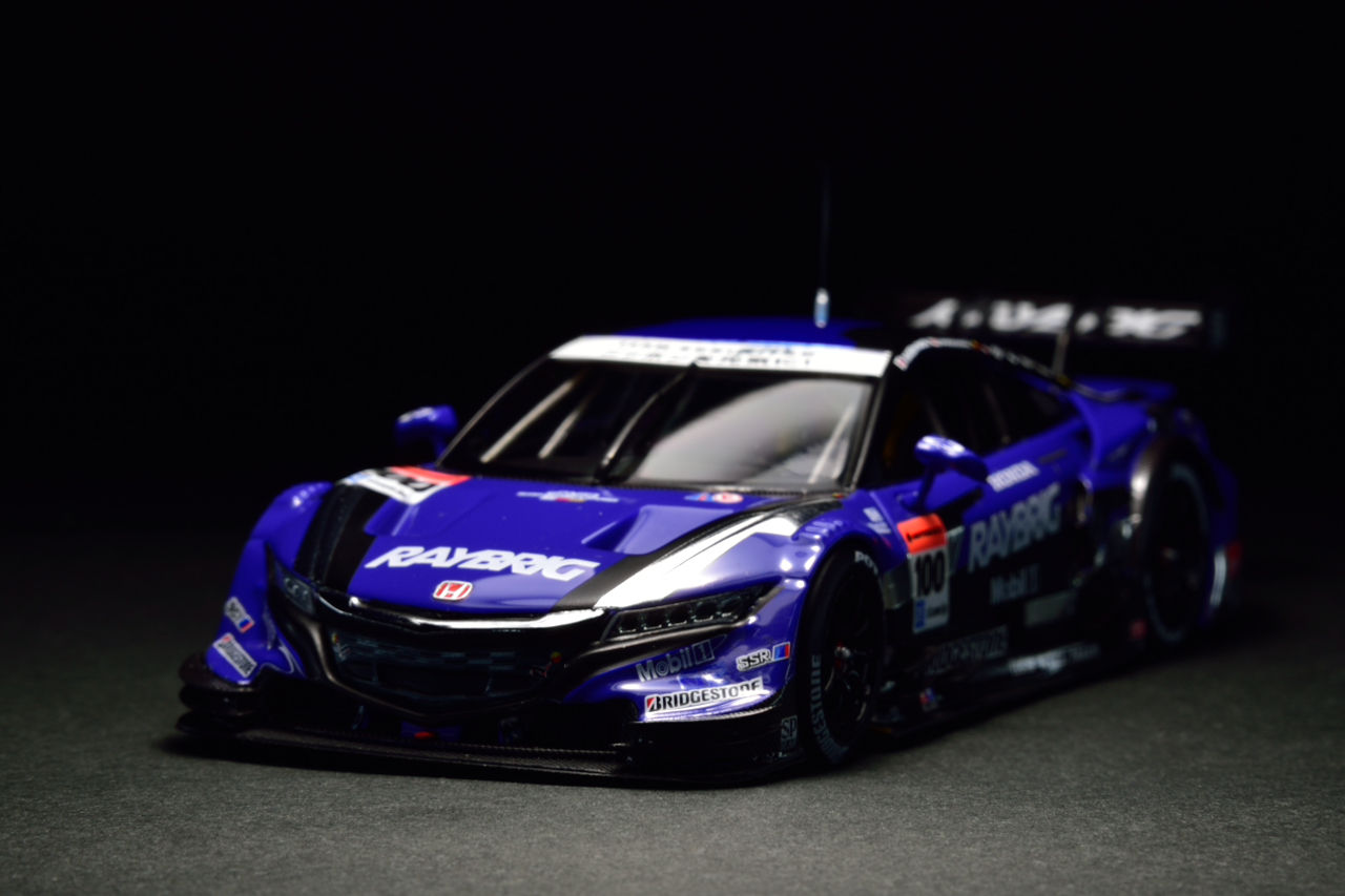 EBBRO 1/43 RAYBRIG NSX CONCEPT-GT 2014 : POKER FACE 4 ReLoad