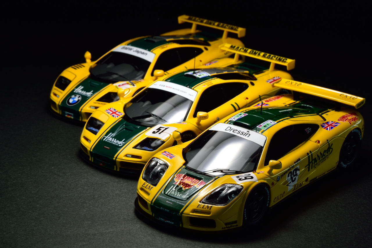 HPI 1/43 マクラーレン F1 GTR ハロッズ Harrods #9 - メルカリ