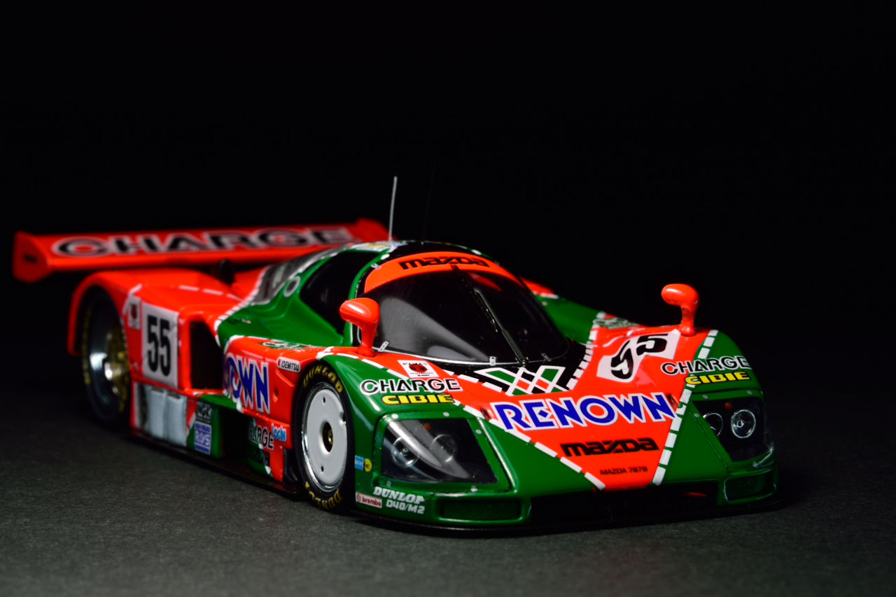 SPARK 1/43 MAZDA 787B 1991 Le Mans Winner Ver. 2011 : POKER FACE 4