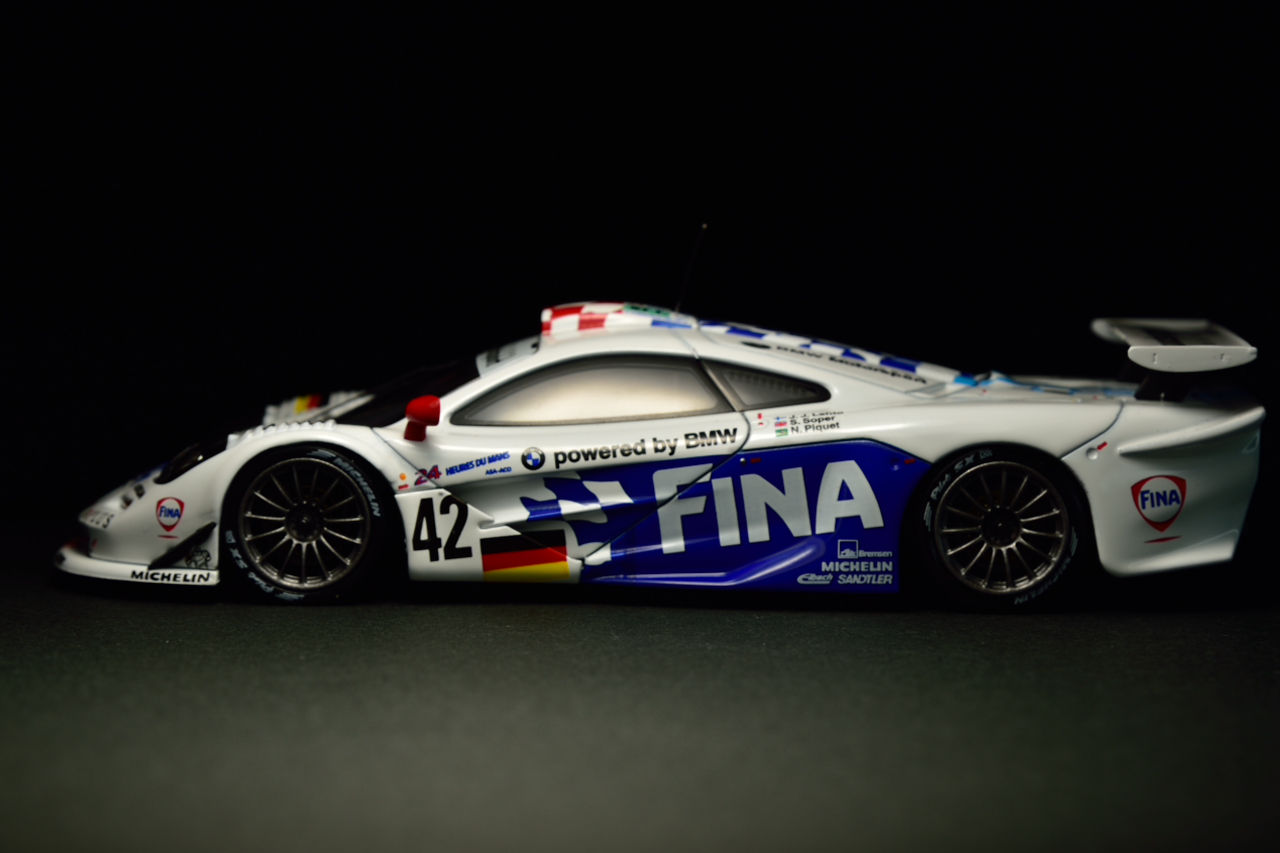 HPI 1/43 McLaren F1 GTR Gulf #3 Pokka Suzuka 1997 FIA GT Racing Model Car  by BMW