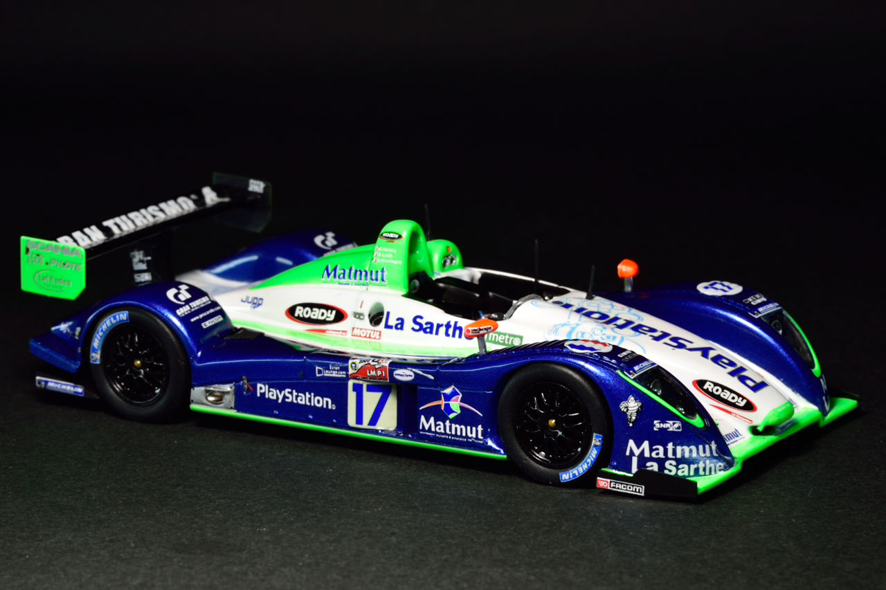 SPARK 1/43 Pescarolo C60-Judd LM 2006 : POKER FACE 4 ReLoad