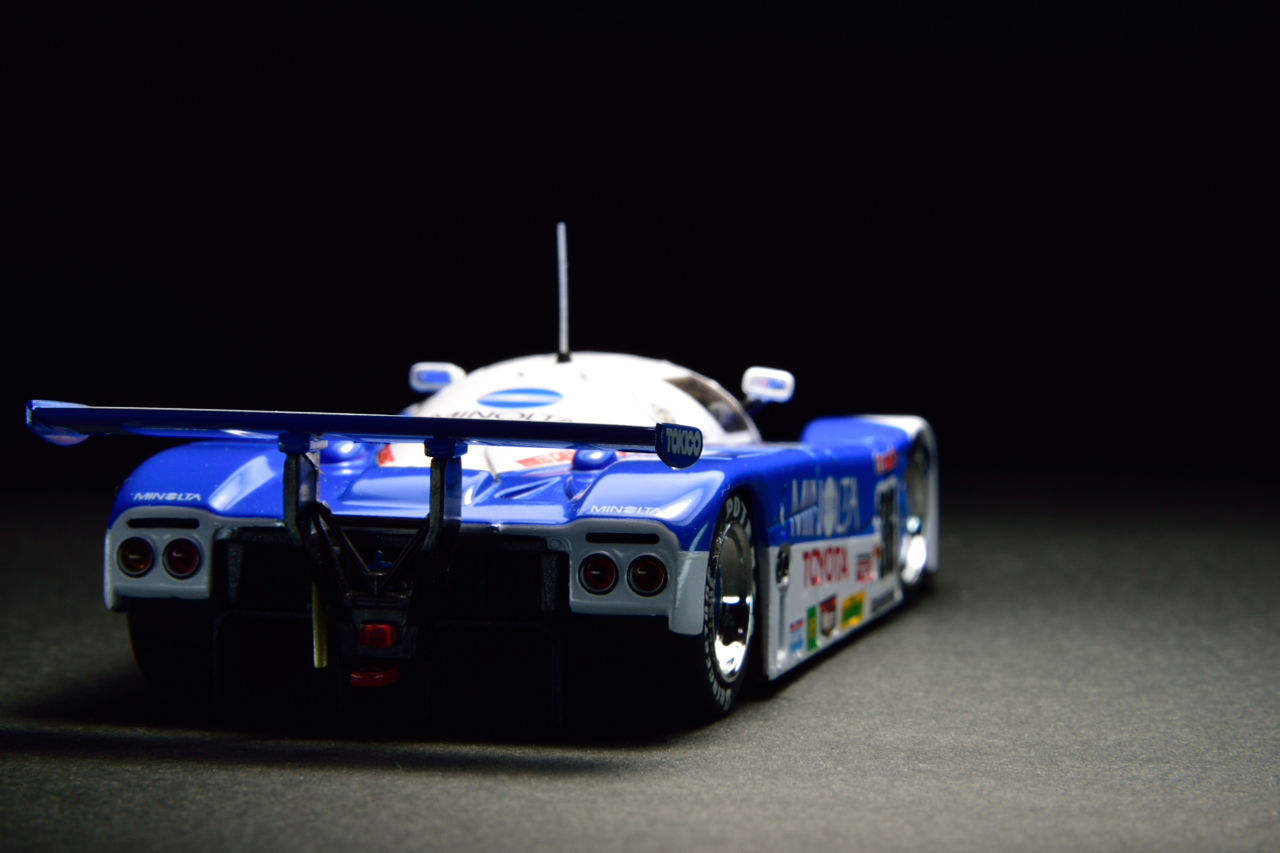 Q-MODELS 1/43 TOYOTA 90C-V LM 1990 : POKER FACE 4 ReLoad