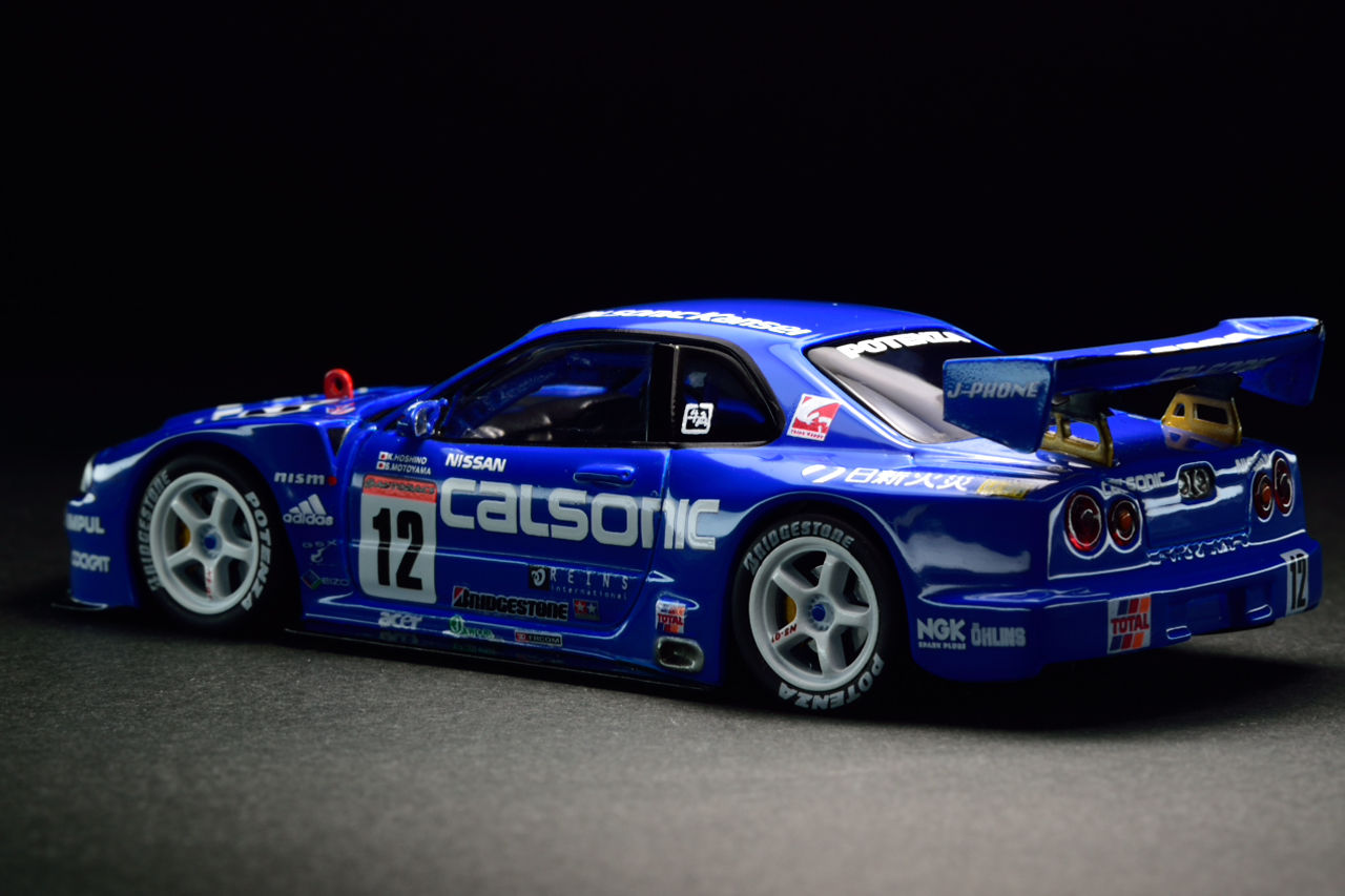 EBBRO P4 1/43 XANAVI nismo GT-R 2003 ① : POKER FACE 4 ReLoad