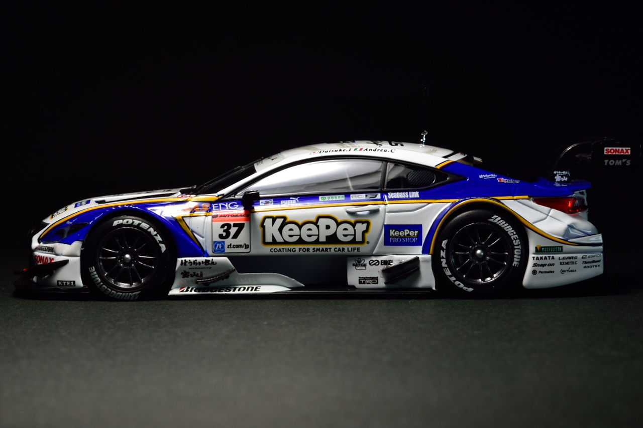 EBBRO 1/43 KeePer TOM'S RC-F SUPER GT 2014 : POKER FACE 4 ReLoad EBBRO 1/43 KeePer TOM'S RC-F SUPER GT 2014 : POKER FACE 4 ReLoad