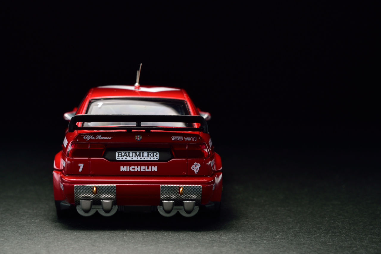 HPI 1/43 Alfa Romeo 155 V6 Ti #7 DTM 1993 : POKER FACE 4 ReLoad