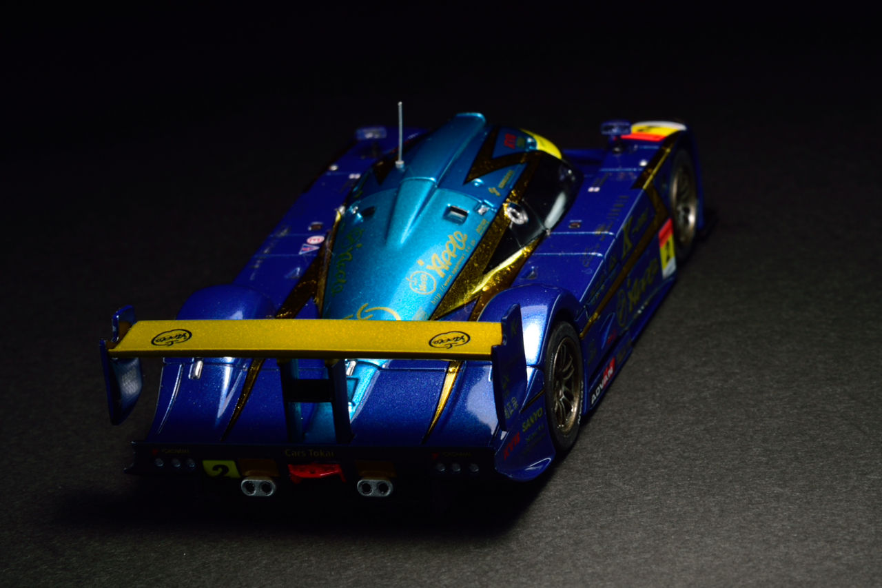1/43 エブロ 44421 アップル K-ONE 紫電 スーパーGT300 2010 #2