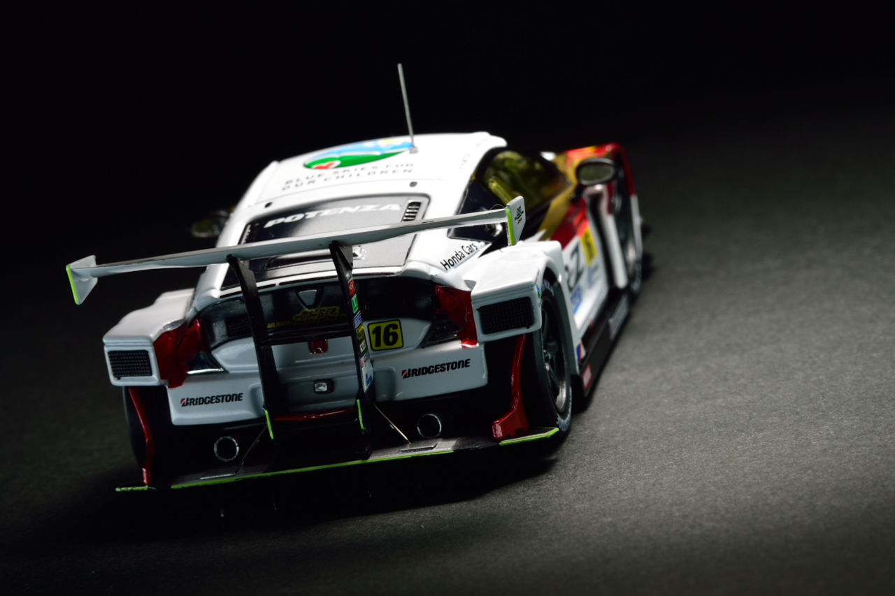 EBBRO 1/43 MUGEN CR-Z GT 2013 : POKER FACE 4 ReLoad