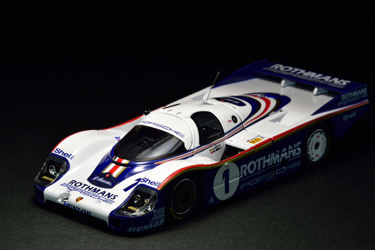 HPI 1/43 Porsche 956 LH ROTHMANS 1982 Le Mans Winner : POKER HPI 1/43 Porsche 956 LH ROTHMANS 1982 Le Mans Winner : POKER