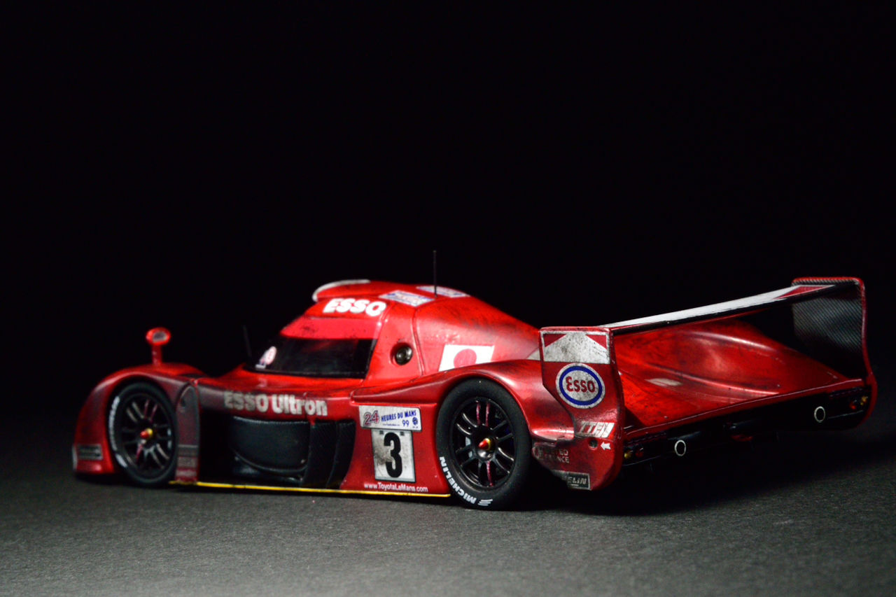 SPARK 1/43 TOYOTA TS020 GT-One Le Mans 1999 : POKER FACE 4 ReLoad