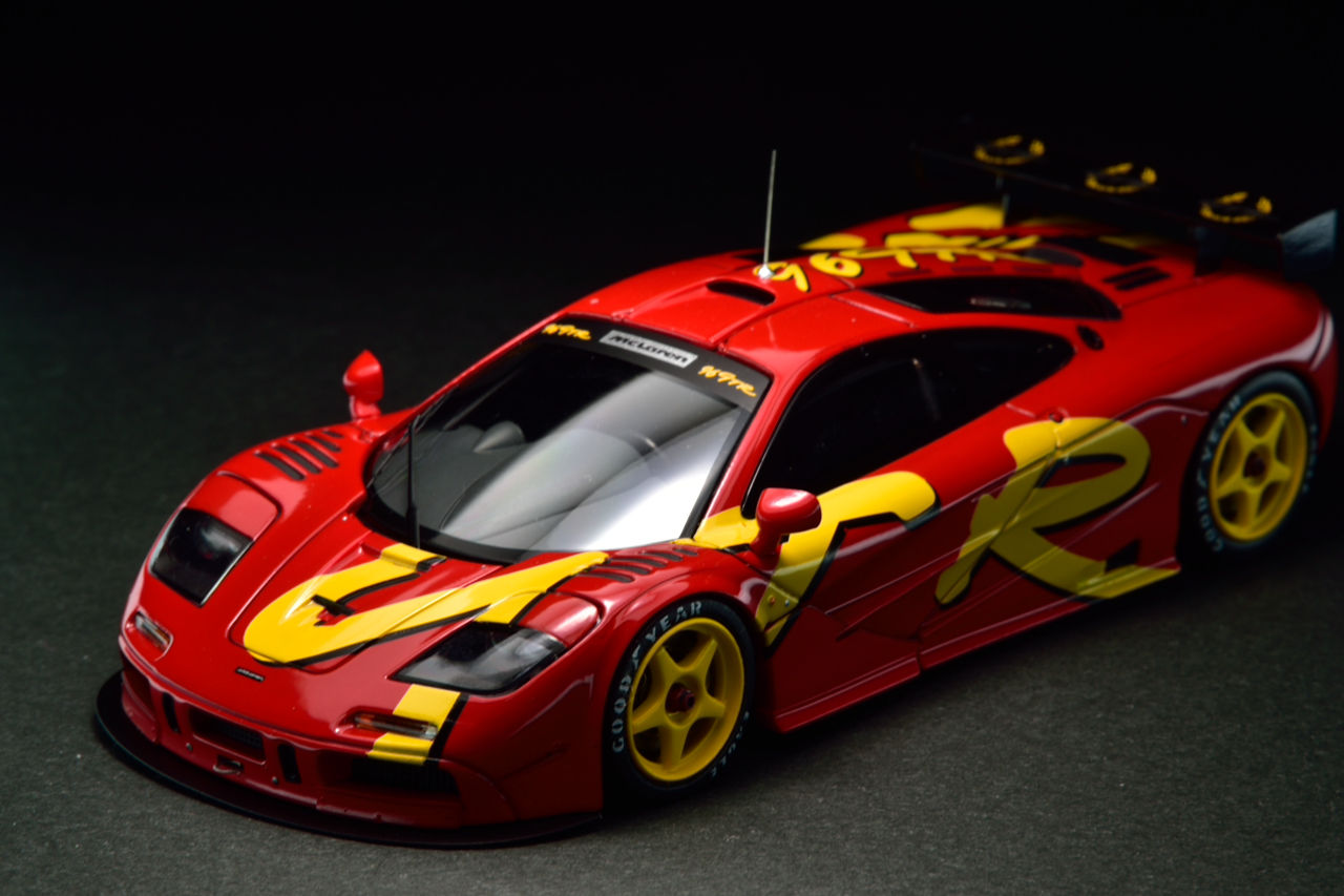 HPI 1/43 McLaren F1 GTR 1996 Launch Car : POKER FACE 4 ReLoad HPI 1/43 McLaren F1 GTR 1996 Launch Car : POKER FACE 4 ReLoad