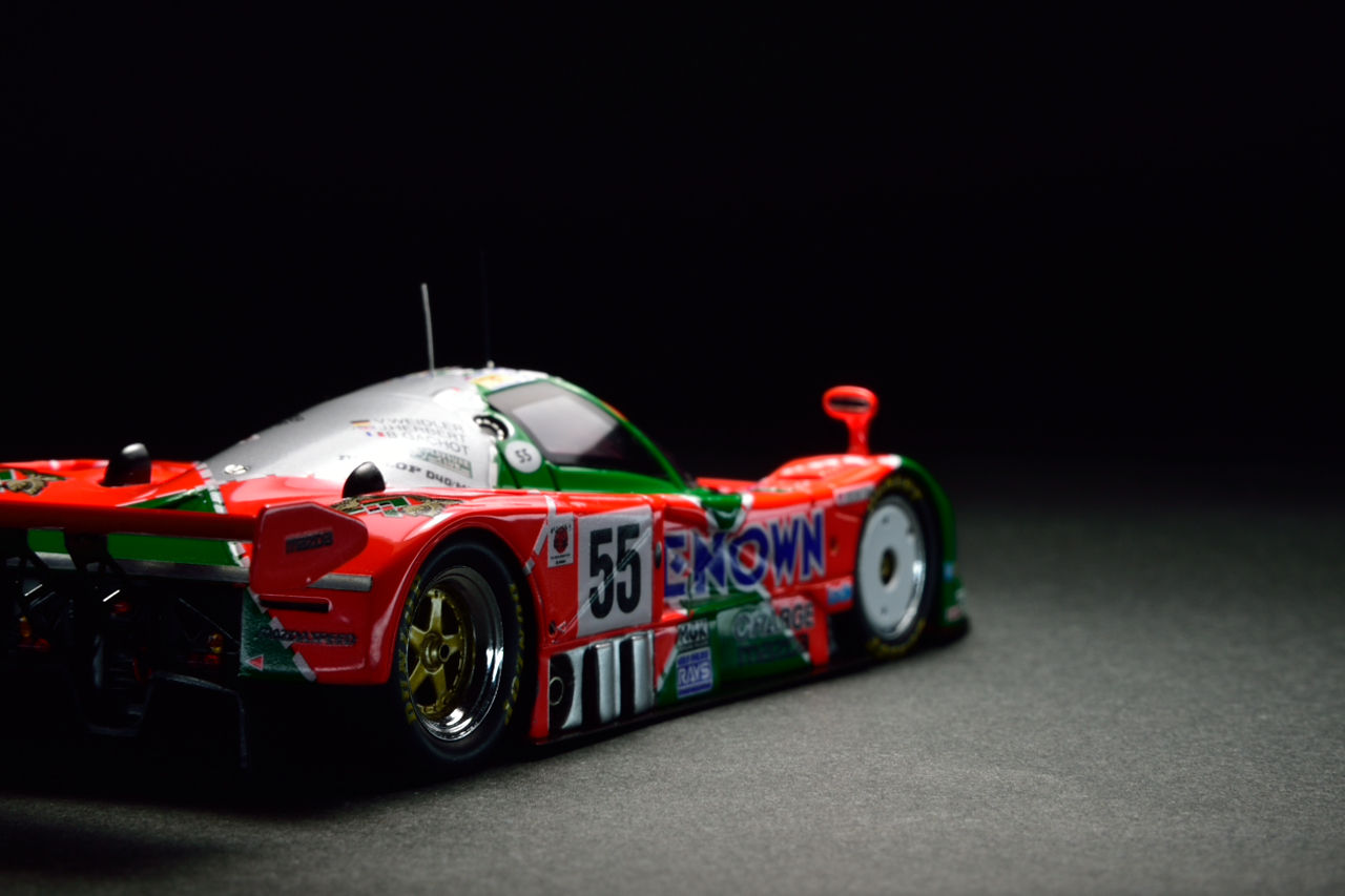 マツダ 787B 1991 テストカー spark 1/43 The 1991 Le Mans winning Mazda 787B in 1/43 scale by Spark