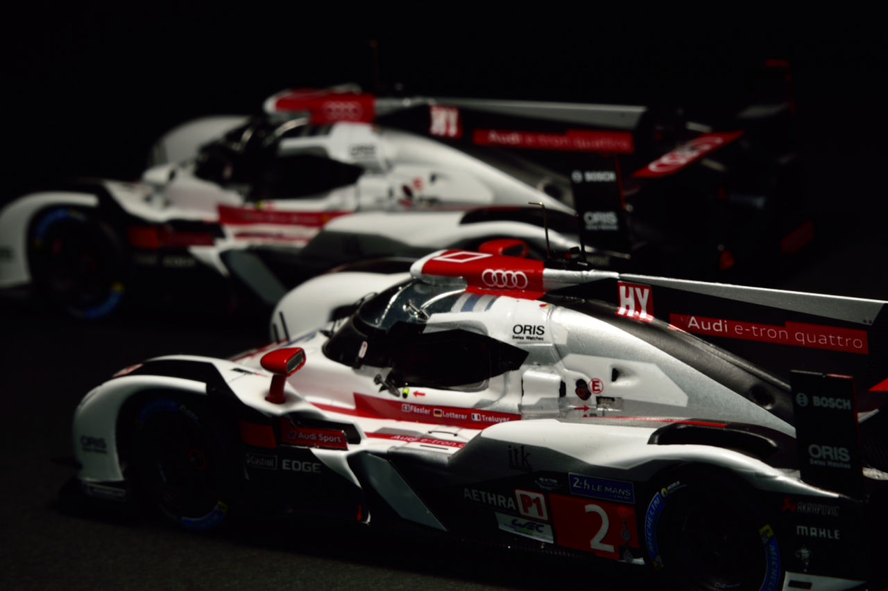 Spark 1/43 Audi R18 e-tron quattro LM 2014 : POKER FACE 4 ReLoad